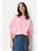 Camel Active Sweatshirt mit Backprint in Pink