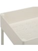 relaxdays Rollwagen in Weiß - (B)39,5 x (H)38 x (T)21,5 cm