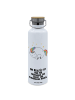 Mr. & Mrs. Panda Trinkflasche Einhorn Nacht mit Spruch in Weiß
