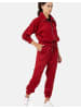 Cipo & Baxx Jogging Suit WLR151 in BURGUNDY