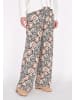 VIRITA Women Pants in Black Multicolor