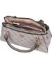Guess Handtasche Noelle II Luxury SAT Logo in Dark Taupe Logo