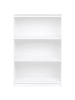 Beliani Bücherregal ZEHNA in Weiß - (W) 80 x (H) 117 x (L) 40 cm