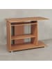 KADIMA DESIGN Computertisch GRASSE rollbar Buche 90 x 71 x 50 cm mit in Sonoma