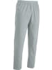 Erwin Müller Sweat Freizeithose, lang in grau meliert