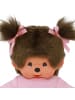 Monchhichi Jeans Mädchen mit zwei Zöpfchen | 20 cm | Monchhichi Puppe | Fashion