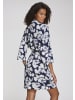 LASCANA Kimono in blau-gemustert