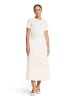 Vera Mont Baumwollrock mit Gummizug in Bright Gardenia