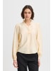 ICHI Bluse langarm IXLAYA Regular fit in Almond Milk