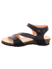 Think! Damensandalette sportlich flach  in  Schwarz