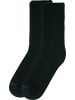 camano Unisex-Socken 2 Paar mit Softbund in schwarz