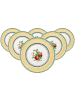 Villeroy & Boch 6er Set Speiseteller French Garden Valence in ø 26,7 cm in bunt