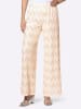 Heine Schlupfhose in champagner-goldfarben-bedruckt