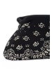 Sookie Women Clutch in Beige Black
