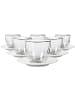 Villeroy & Boch 6er Set Café au Lait-Set Manufacture Rock 250 ml weiß in weiß