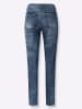 WITT WEIDEN 5-Pocket-Jeans in dark blue