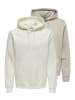 ONLY & SONS Sweatshirt / Hoodie Connor in Beige / creme