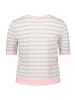 Betty Barclay Basic-Pullover kurzarm in Patch Beige/Rosé