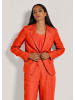 MADELEINE Leinenblazer in blutorange