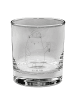 Mr. & Mrs. Panda Whiskey Glas Bär Prüfung ohne Spruch in Transparent