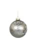 Chic Antique Weihnachtskugel in Silber