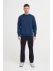 BLEND Longpullover BHSweatshirt 20718189 Moderner Basic Pullover in Blau