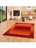 Pergamon Teppich Samba Bordüre in orange