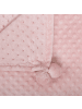 Beliani Kuscheldecke SAMUR in Rosa - (W) 200 x (H) 2 x (L) 220 cm
