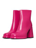 CESARE GASPARI Blockabsatz-Stiefeletten in Pink