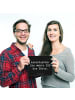 Mr. & Mrs. Panda Mouse Pad Spruch Assistentin Königin mit Spruch in Schwarz