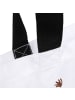 Mr. & Mrs. Panda Shopping Bag Sternzeichen Stier mit Spruch in Weiß