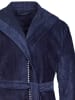 ESPRIT Bademantel mit Kapuze in navy blue
