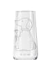 Mr. & Mrs. Panda Sektglas Hund Blume ohne Spruch in Transparent