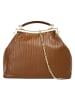 Cluty Handtasche in cognac