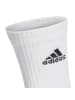 adidas Socken 6er Pack in Schwarz/Weiß