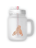 Mr. & Mrs. Panda Limonadenglas Hunde Liebe ohne Spruch in Transparent