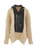 NAEMI Damen Strickjacke in Beige
