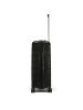 D&N Travel Line 4700 4 Rollen Trolley 68 cm mit Dehnfalte black