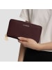 Lazarotti Bologna Leather Geldbörse RFID Schutz Leder 20 cm in burgundy