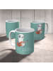 Mr. & Mrs. Panda Kaffeebecher Bassgitarre Groove mit Spruch in Meeresbrise