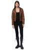 Tazzio Lederjacke "F503" - in Camel