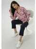 Aniston SELECTED Schlupfbluse in bordeaux-weiß