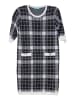 TOOCHE Kleid "A Scacchi" in schwarz