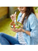 relaxdays Salatschüssel in Natur - (B)20x (H)8 x (T)18 cm