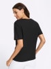 WITT WEIDEN Kurzarmshirt in schwarz-ecru
