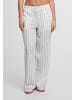 Urban Classics Urban Classics Hosen in offwhite/black