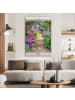 OnlyWow Acrylglasbild Blumengarten