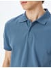 KOTON TSHIRT SS POLO in Blau