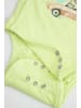 Coccodrillo Langarm-Body in limonengrün