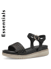 Tamaris Sandalette in schwarz
